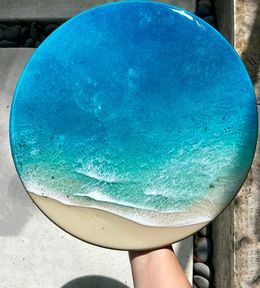 Peinture, Round Ocean #85, Ana Hefco