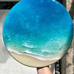Pintura, Round Ocean #85, Ana Hefco