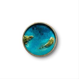 Gemälde, Ocean Porthole #19, Ana Hefco