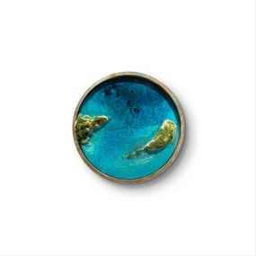 Gemälde, Ocean Porthole #19, Ana Hefco