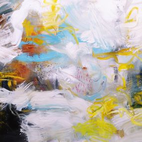 Gemälde, Lost in the blue hues, Andrada Anghel