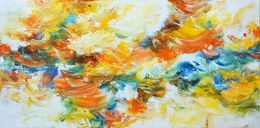 Painting, Where the rainbow is born, Andrada Anghel