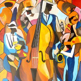 Peinture, Picasso Jazz #2, Anthony Dunphy