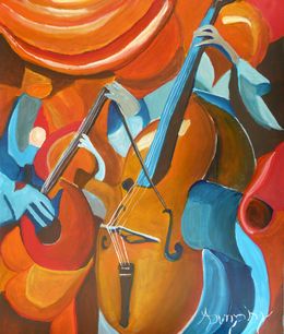 Gemälde, Picasso Jazz #1, Anthony Dunphy