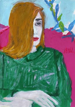Painting, Untitled, Barbara Kroll