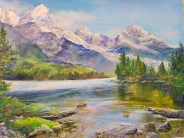 Zeichnungen, Taggart Lake Serenity, Bob Palmerton