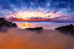 Gemälde, Harbor of Light,, Bozhena Fuchs