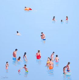 Painting, Beachtime 24, Carlos Martin Jimenez