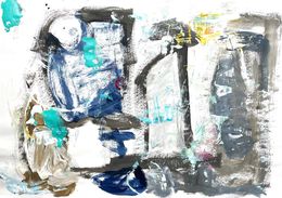 Painting, Go Straight Ahead, Christel Haag