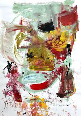 Painting, Love Life 1, Christel Haag