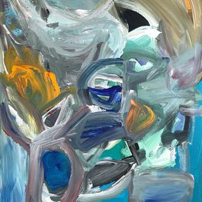 Peinture, Taucher, Christel Haag