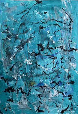 Painting, Geisterstunde 2, Christel Haag