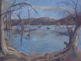 Painting, C & O Canal, Craig Moran