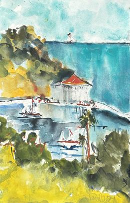 Painting, Casino View Avalon, Daniel Clarke