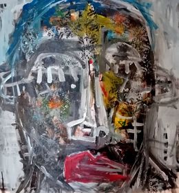 Painting, Amigo 7, Dimitris Pavlopoulos