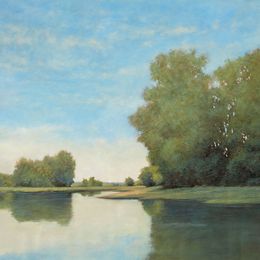 Gemälde, Summer Reflections 240716, Don Bishop