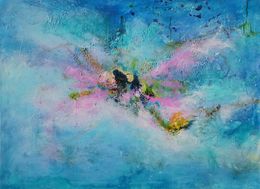 Gemälde, I believe I can fly, Doris Duschelbauer
