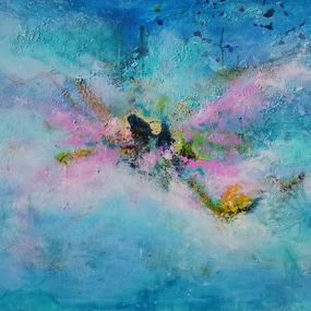 Gemälde, I believe I can fly, Doris Duschelbauer