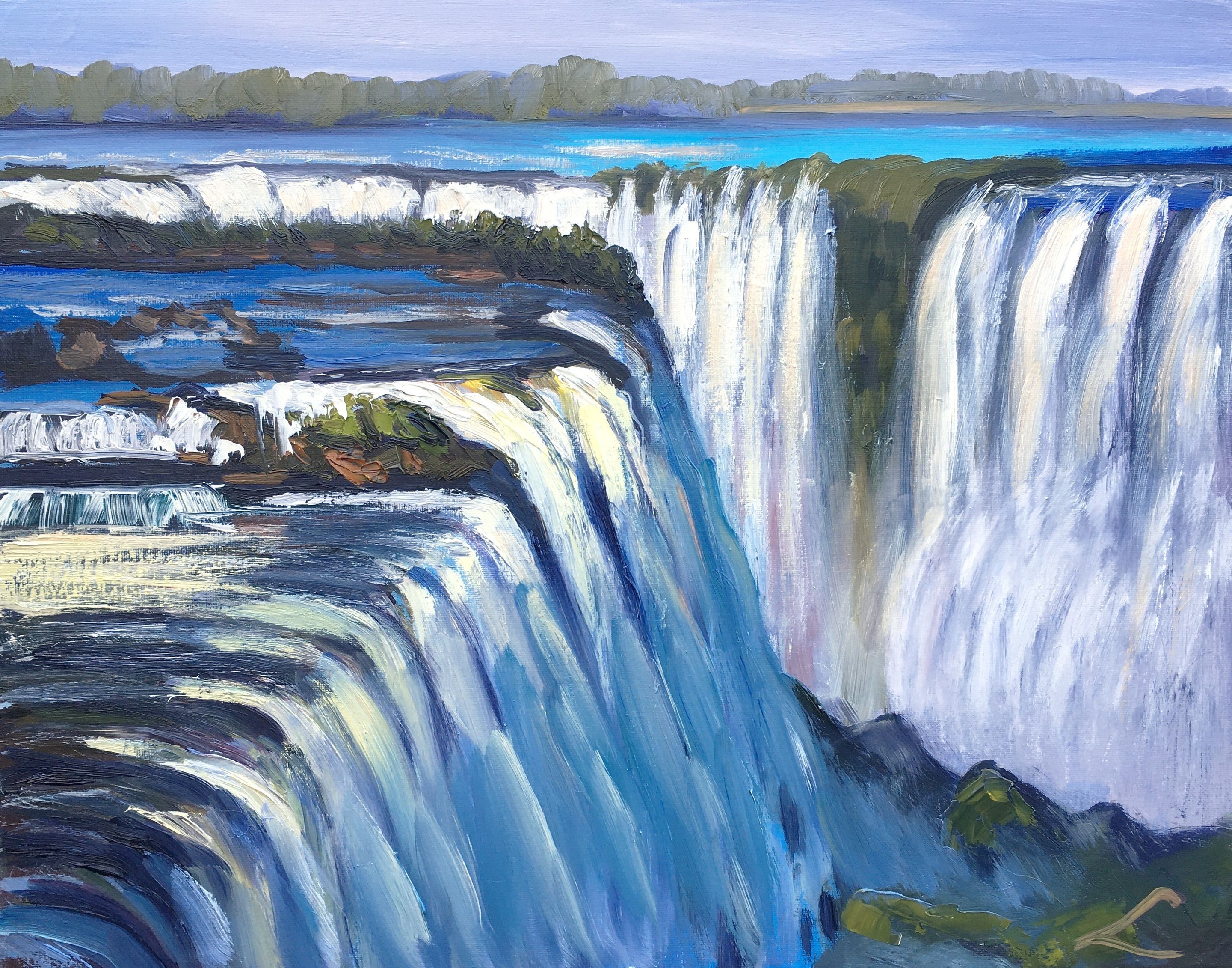 Elena Sokolova, Waterfalls Elena Sokolova, Waterfalls