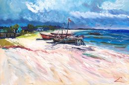 Gemälde, Before storm, Elena Sokolova