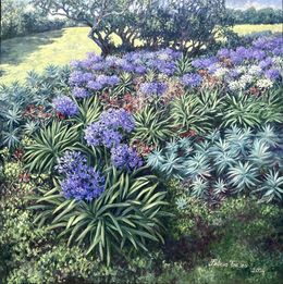 Painting, Blooming Garden, Felicia Trales
