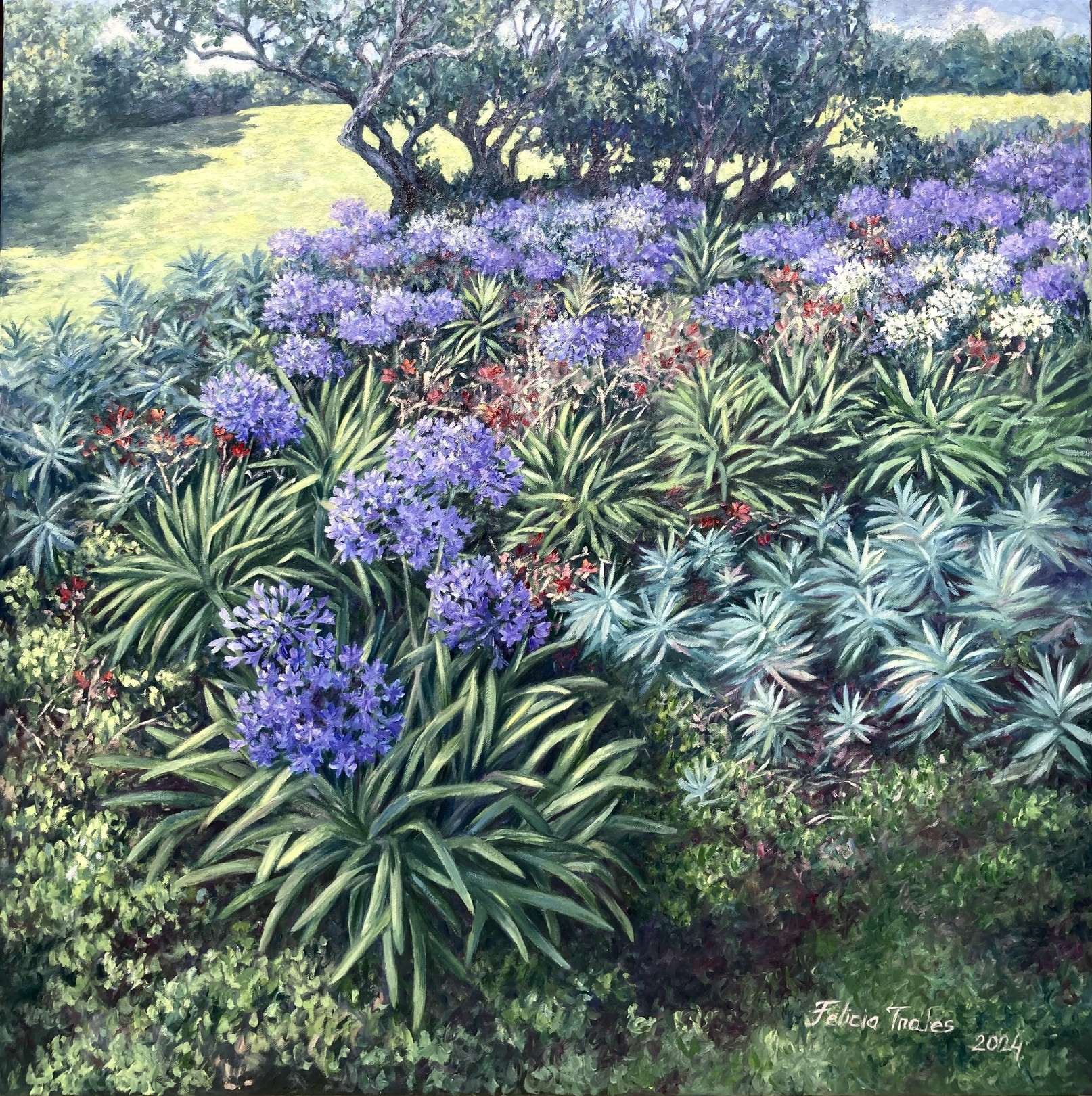Felicia Trales, Blooming Garden Felicia Trales, Blooming Garden