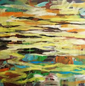 Gemälde, Abstract landscape 11, Francisco Santos