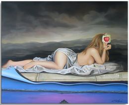 Gemälde, Looking at the Horizon, Gardani Art