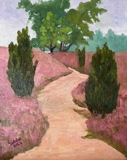 Painting, Kirchdorf Heath I, Gary Westall