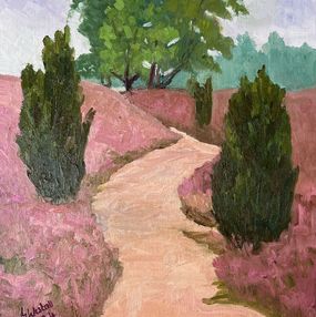 Painting, Kirchdorf Heath I, Gary Westall