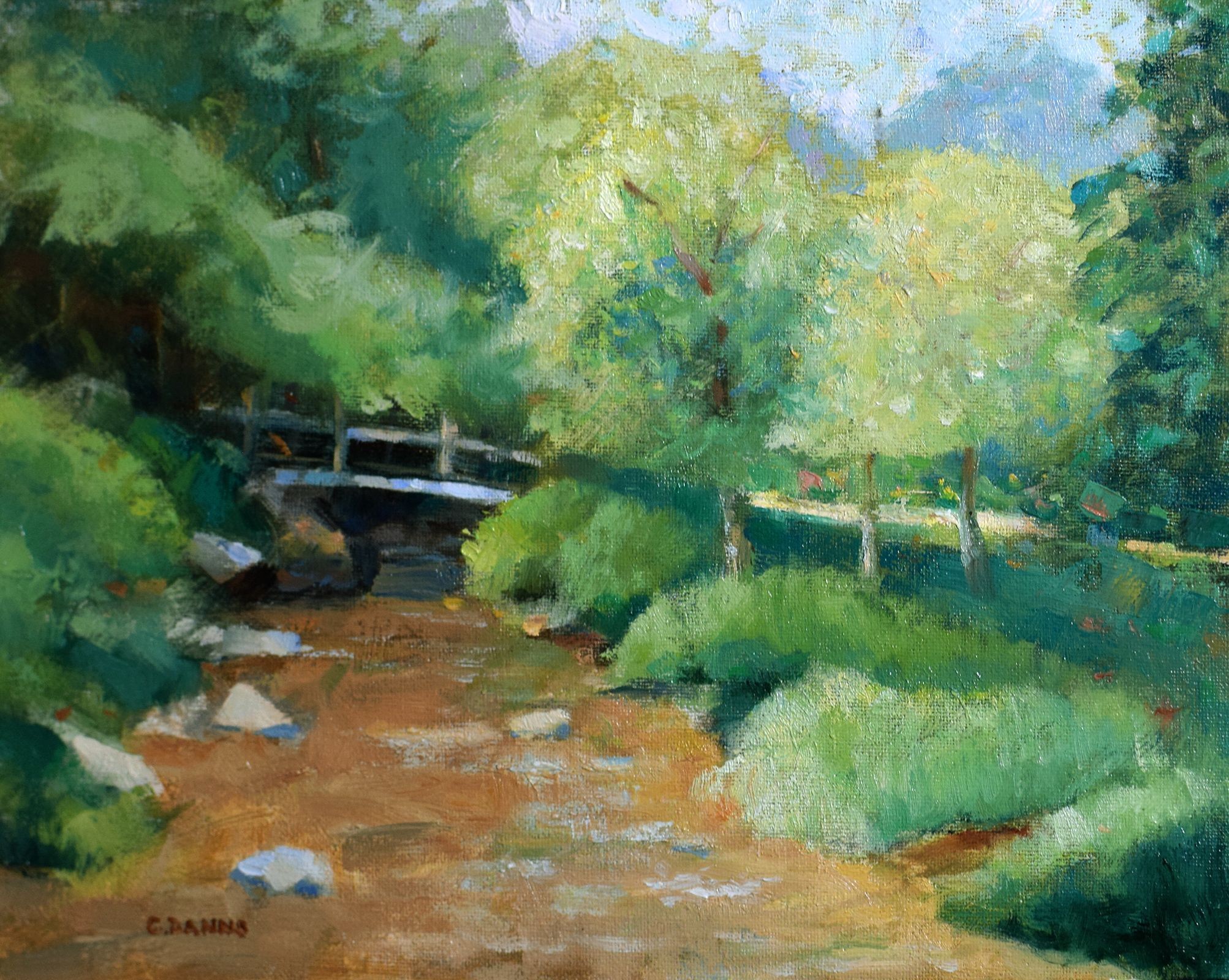 Gav Banns, Quaint Bridge over river crossing Gav Banns, Quaint Bridge over river crossing