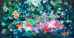 Peinture, Midnight garden symphony, Geesien Postema