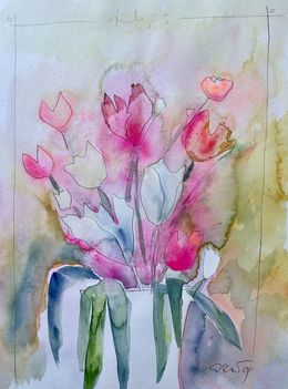 Painting, Tulips 2024, Gesa Reuter