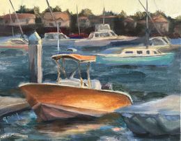 Peinture, Dockside, Grace Diehl