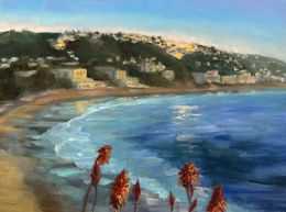 Peinture, Sun Setting Over Laguna, Grace Diehl