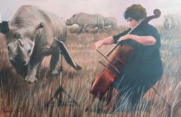 Gemälde, A carefree plein air, Igor Shulman