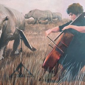 Gemälde, A carefree plein air, Igor Shulman