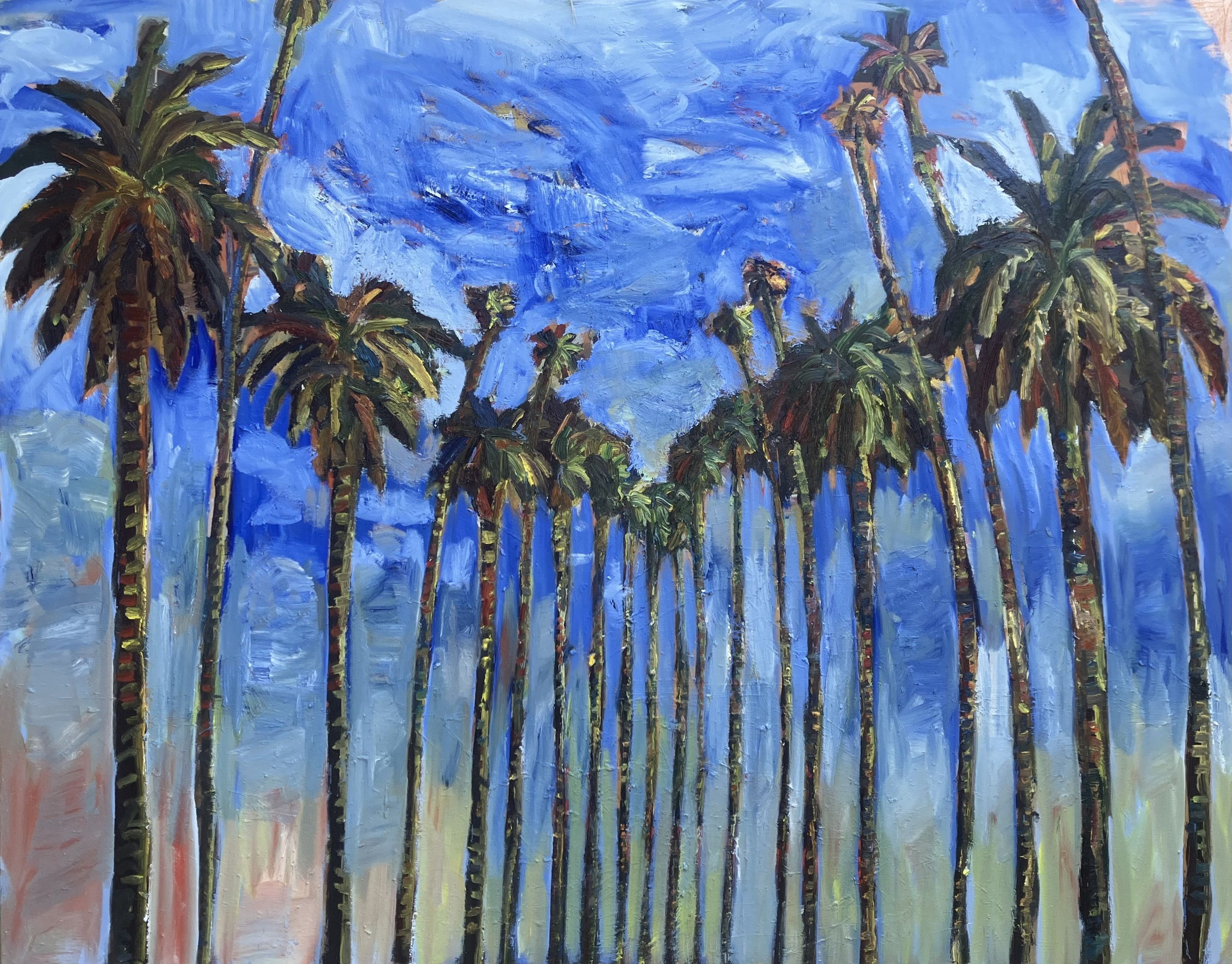 John Kilduff, Street palms John Kilduff, Street palms