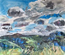 Gemälde, Mulholland clouds, John Kilduff