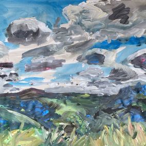 Gemälde, Mulholland clouds, John Kilduff