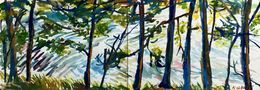 Gemälde, Oxbow Lagoon Diptych, John Kilduff