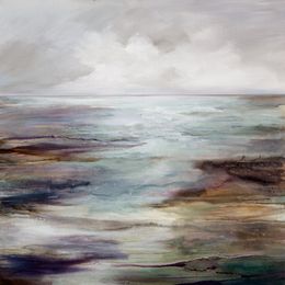 Painting, Coastal Calm, Karen Hale