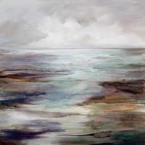 Painting, Coastal Calm, Karen Hale