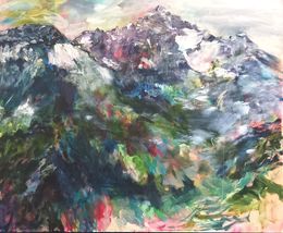 Painting, Hochvogel, Karin Goeppert