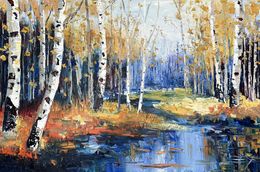 Gemälde, Elegance of Fall, Lisa Elley