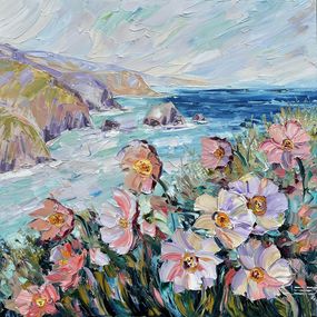 Gemälde, Effervescent Coast, Lisa Elley