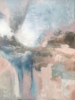 Gemälde, Abstract in the desert, Luis Miguel Aparisi