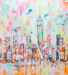 Peinture, New York Awaken, Marta Zawadzka