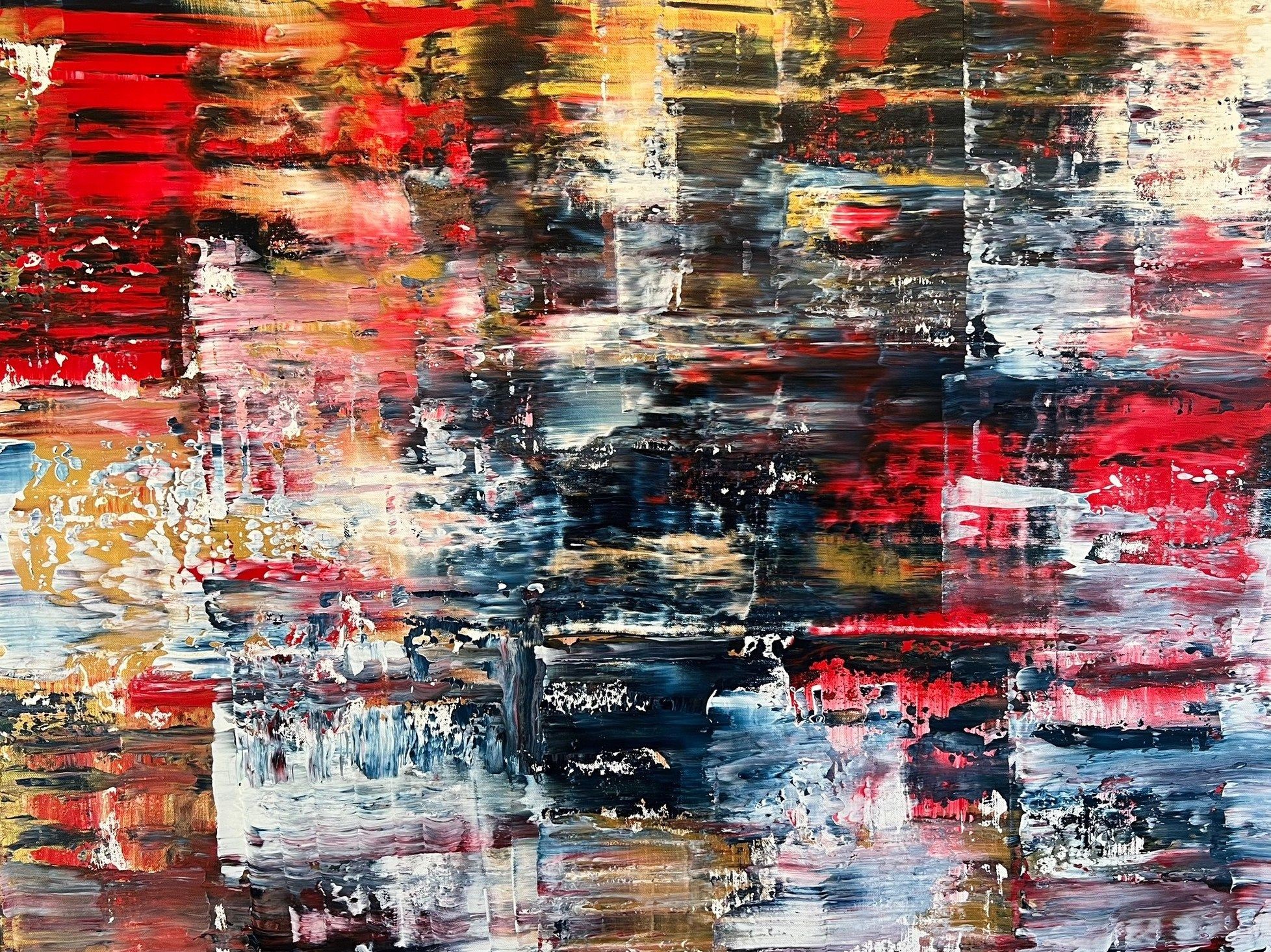 Melanie Renshaw, Blue, Red and Gold Melanie Renshaw, Blue, Red and Gold