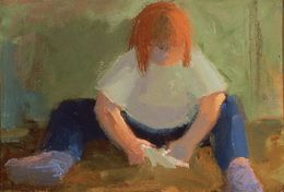 Gemälde, Paper Airplane, Nanci Erskine